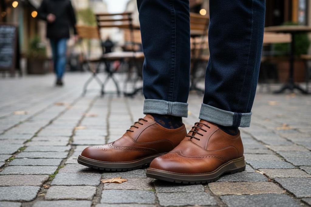 Zapato Oxford Café