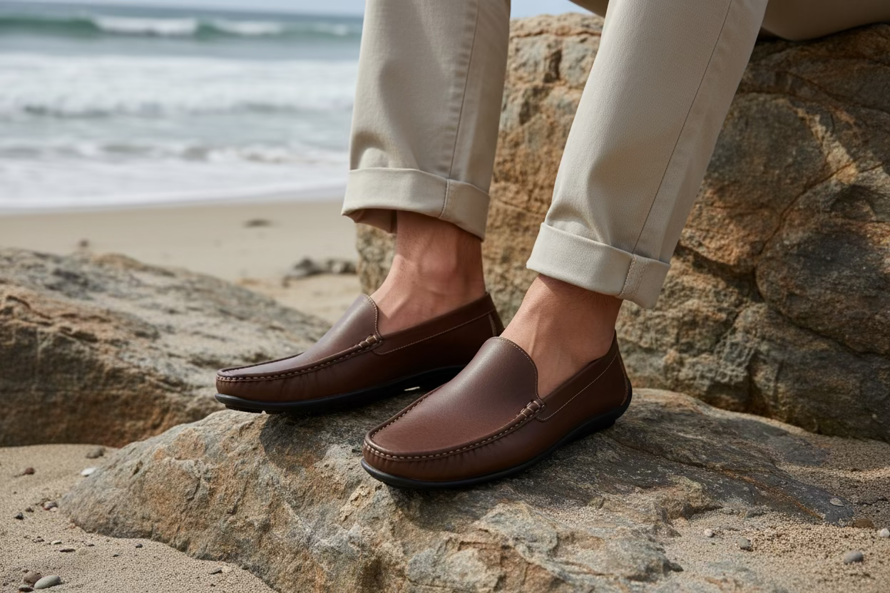 Mocasines Milano Café