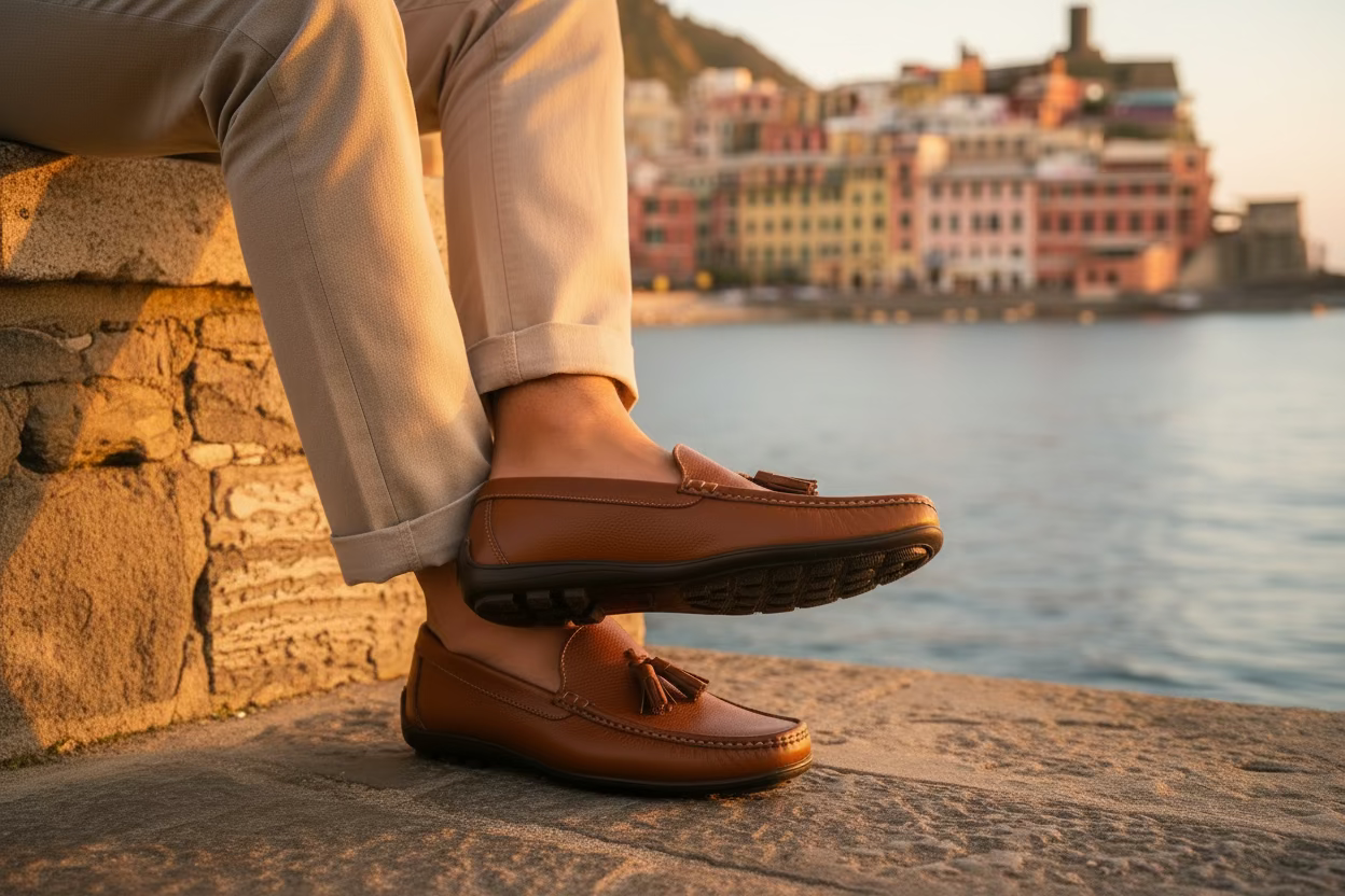 Mocasines Firenze Café Miel